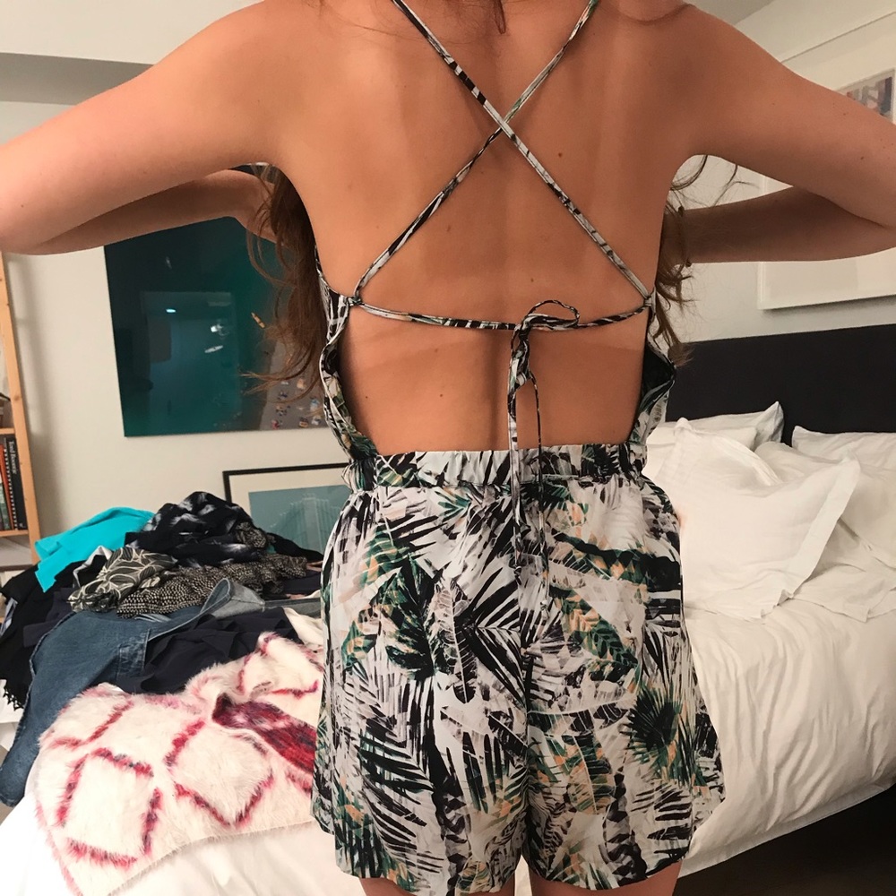 Parker palm tree romper